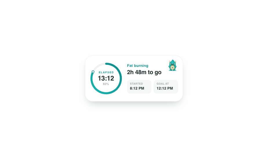 Live fast timer widget